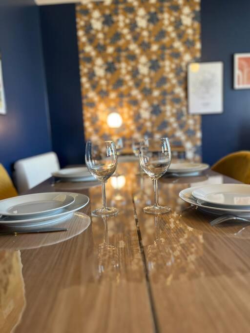 Apartamento Dahlia, Appt Cosy Avec Parking Et Balcon Caen Exterior foto