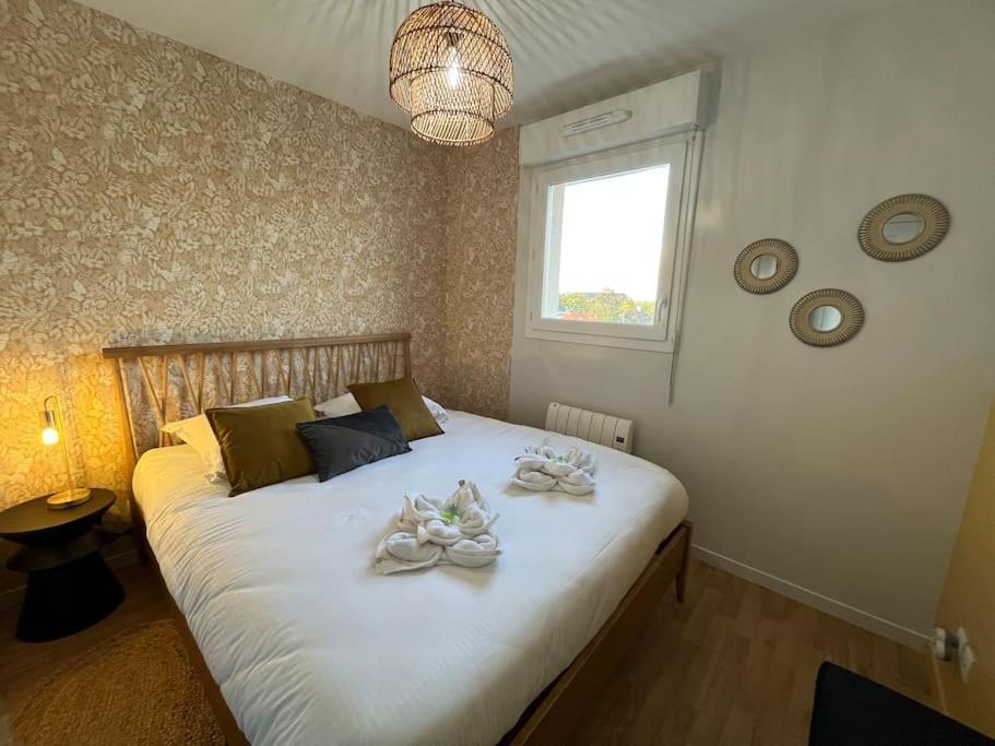 Apartamento Dahlia, Appt Cosy Avec Parking Et Balcon Caen Exterior foto